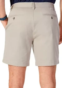 6.5 Flat Front Deck Shorts