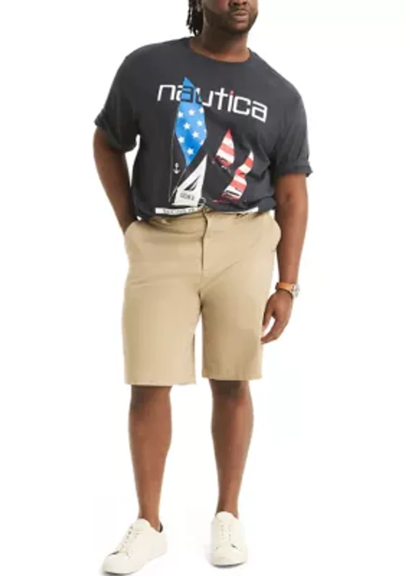 Big & Tall Stretch Deck Shorts