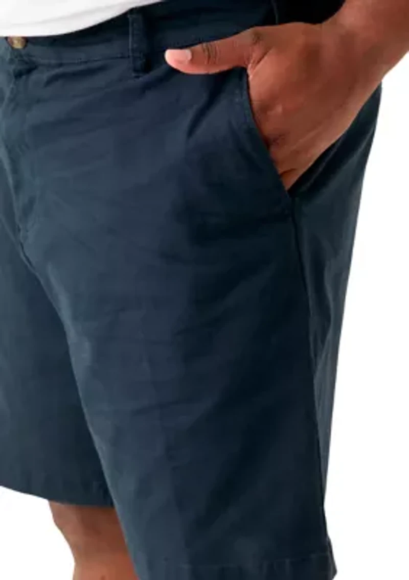 Big & Tall 8.5" Stretch Deck Shorts