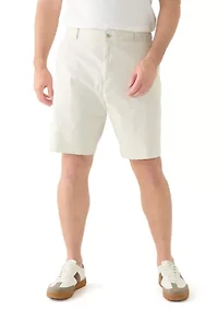 Big & Tall Anchor 8.5" Flat Front Deck Shorts