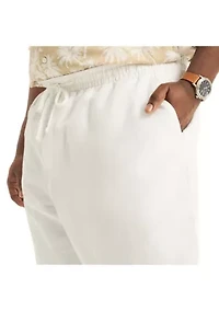 Big & Tall Linen Drawstring Pants