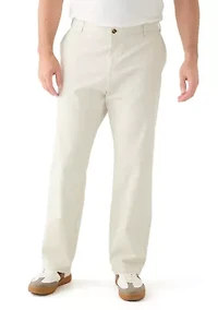 Big & Tall Anchor Classic Flat Front Deck Pants