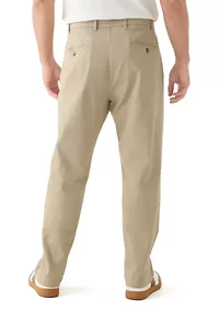 Big & Tall Anchor Classic Flat Front Deck Pants