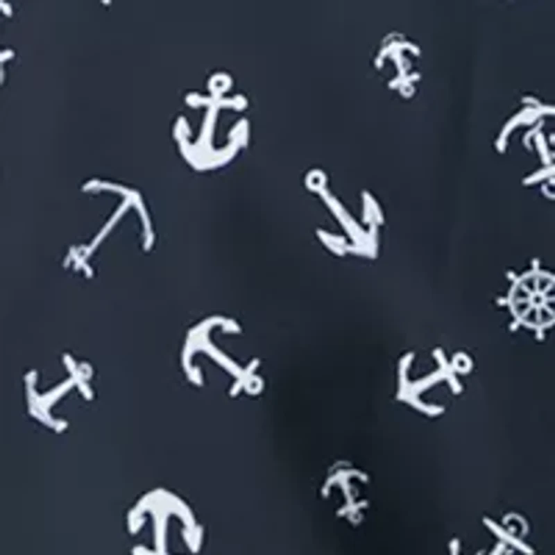 Big & Tall Printed Quick-Dry Swim Trunks