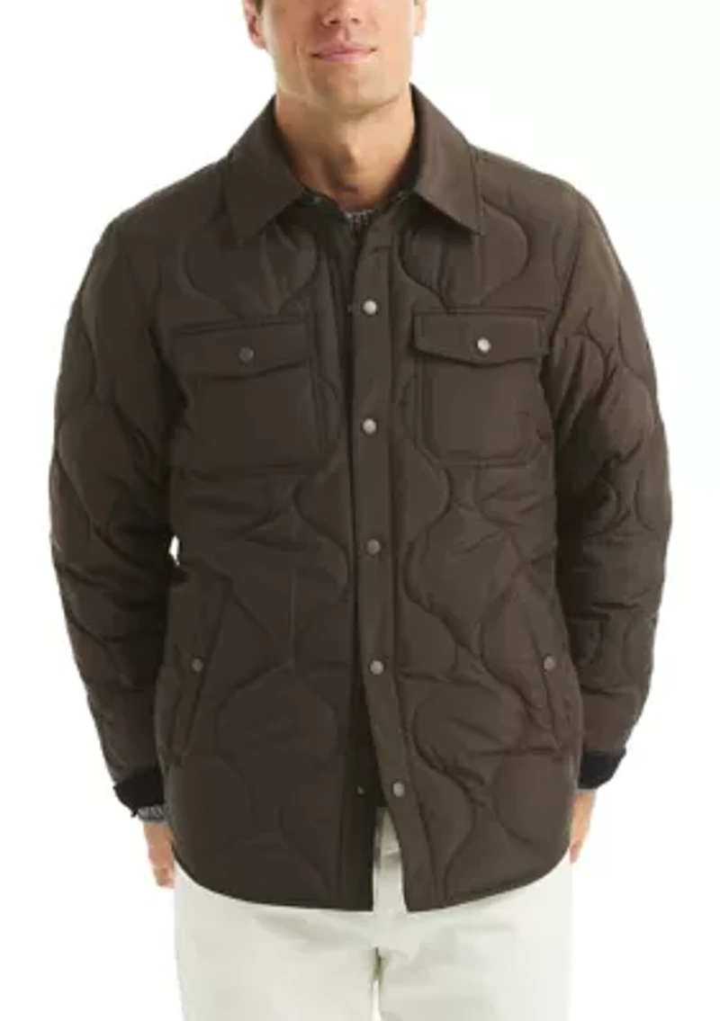 Long Trail Quilted Shirt Jacket