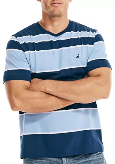 Striped Crew Neck T-Shirt