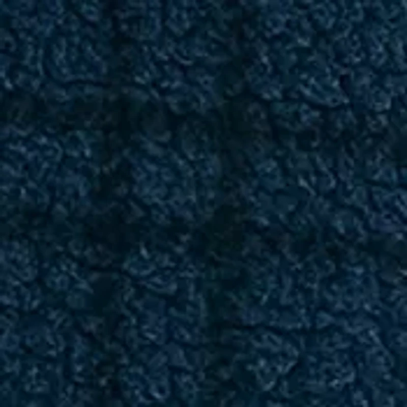 Printed Faux Shearling Quarter Zip Hoodie