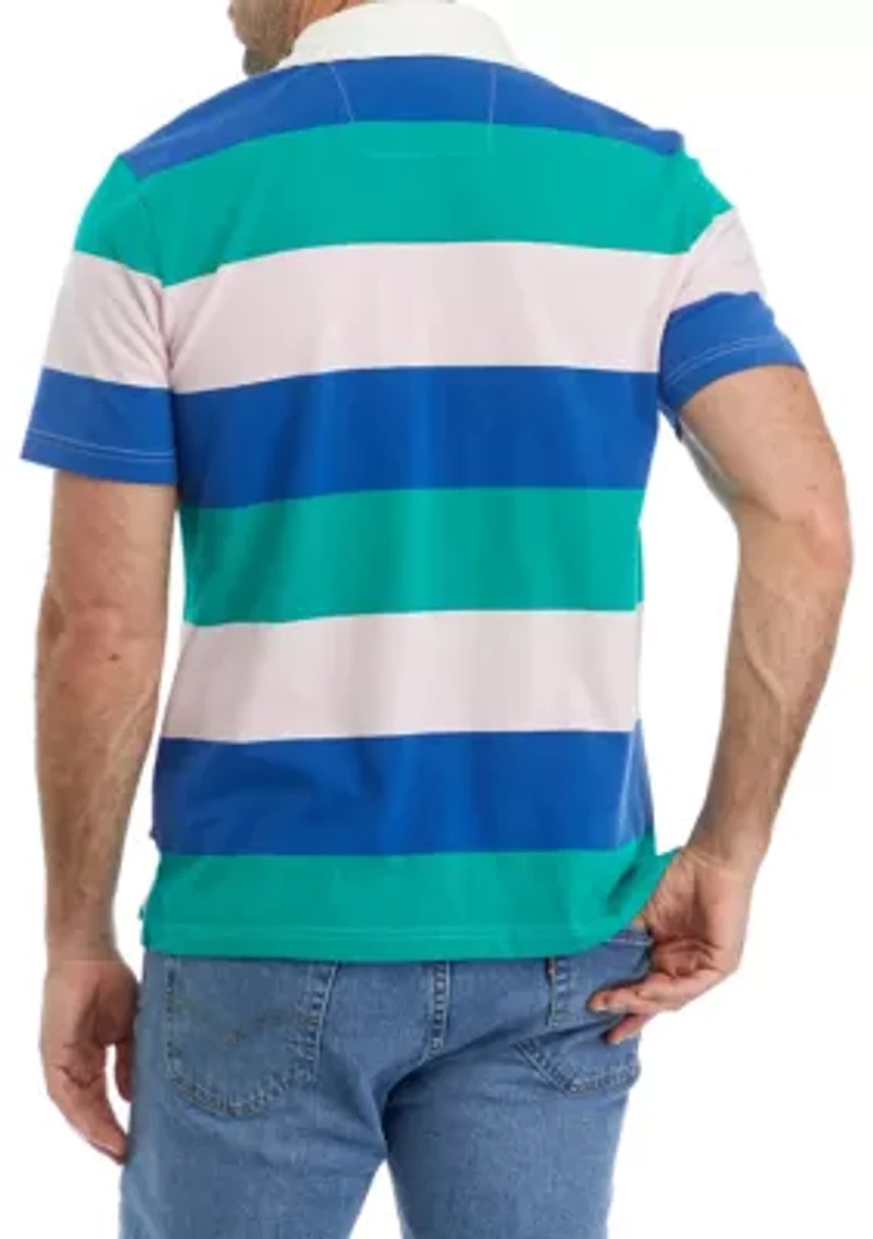 Sustainably Crafted Classic Fit Rugby Polo Shirt
