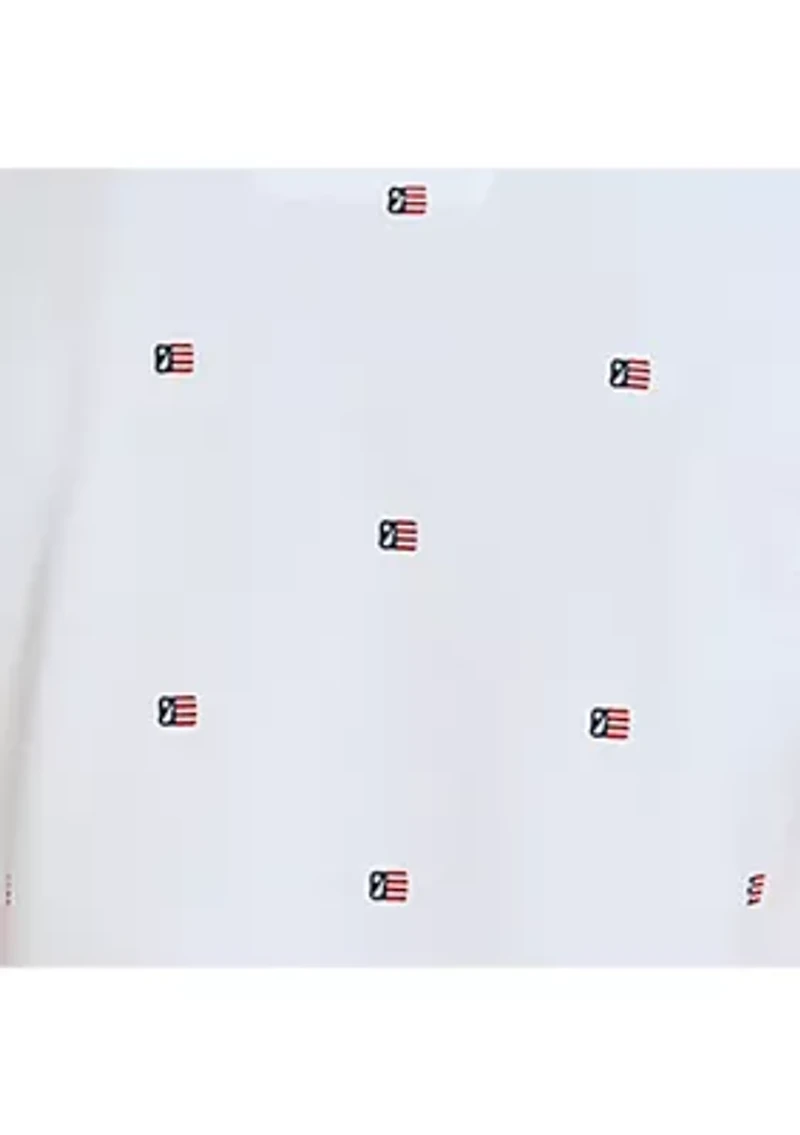 Sustainably Crafted Classic Fit Printed Polo Shirt