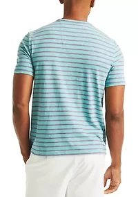 Jeans Co. Striped Crew Neck T-Shirt