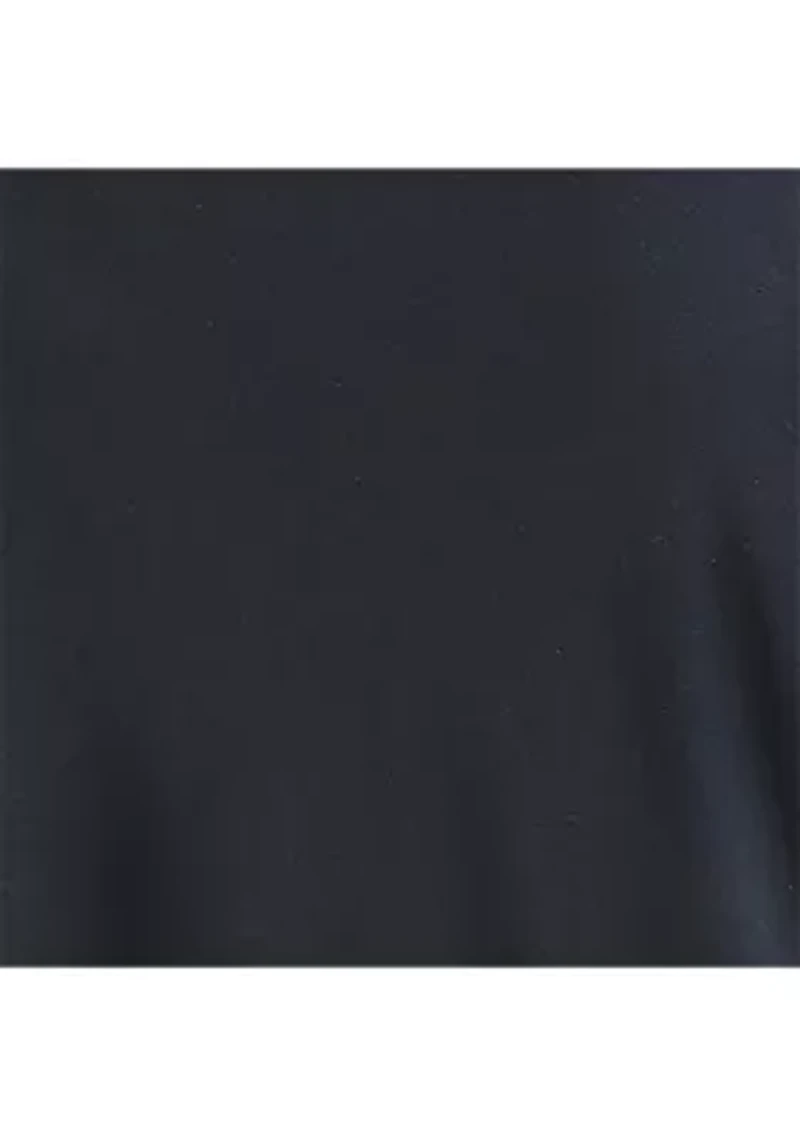 Linen Johnny Collar Polo Shirt