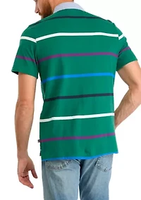 Rugby Stripe Polo Shirt
