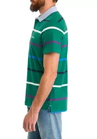Rugby Stripe Polo Shirt