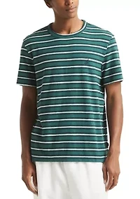 Striped Crew Neck T-Shirt