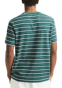 Striped Crew Neck T-Shirt