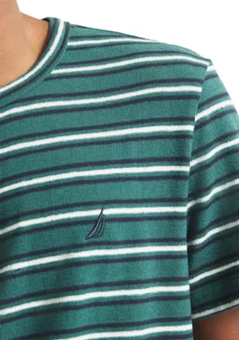 Striped Crew Neck T-Shirt