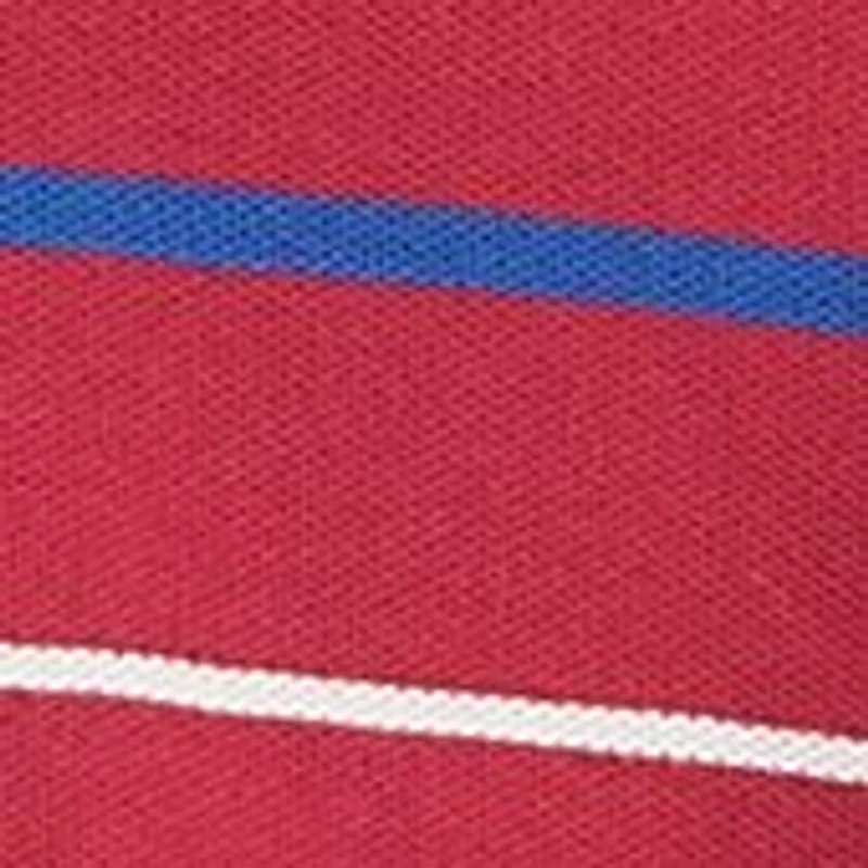 Classic Fit Striped Deck Polo Shirt