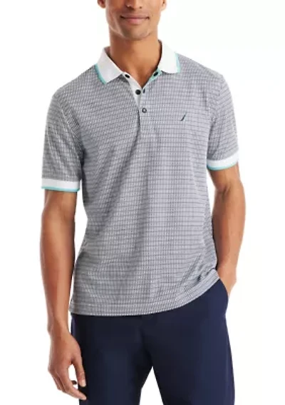Classic Fit Printed Golf Polo Shirt