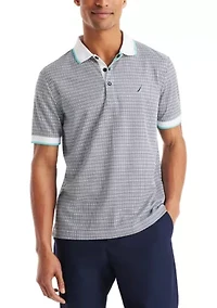 Classic Fit Printed Golf Polo Shirt