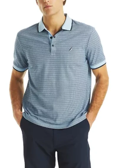 Classic Fit Printed Golf Polo Shirt