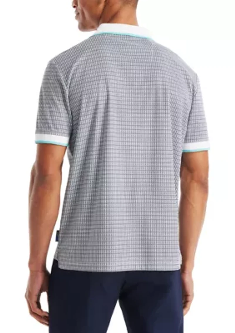 Classic Fit Printed Golf Polo Shirt