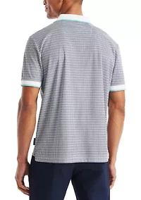 Classic Fit Printed Golf Polo Shirt