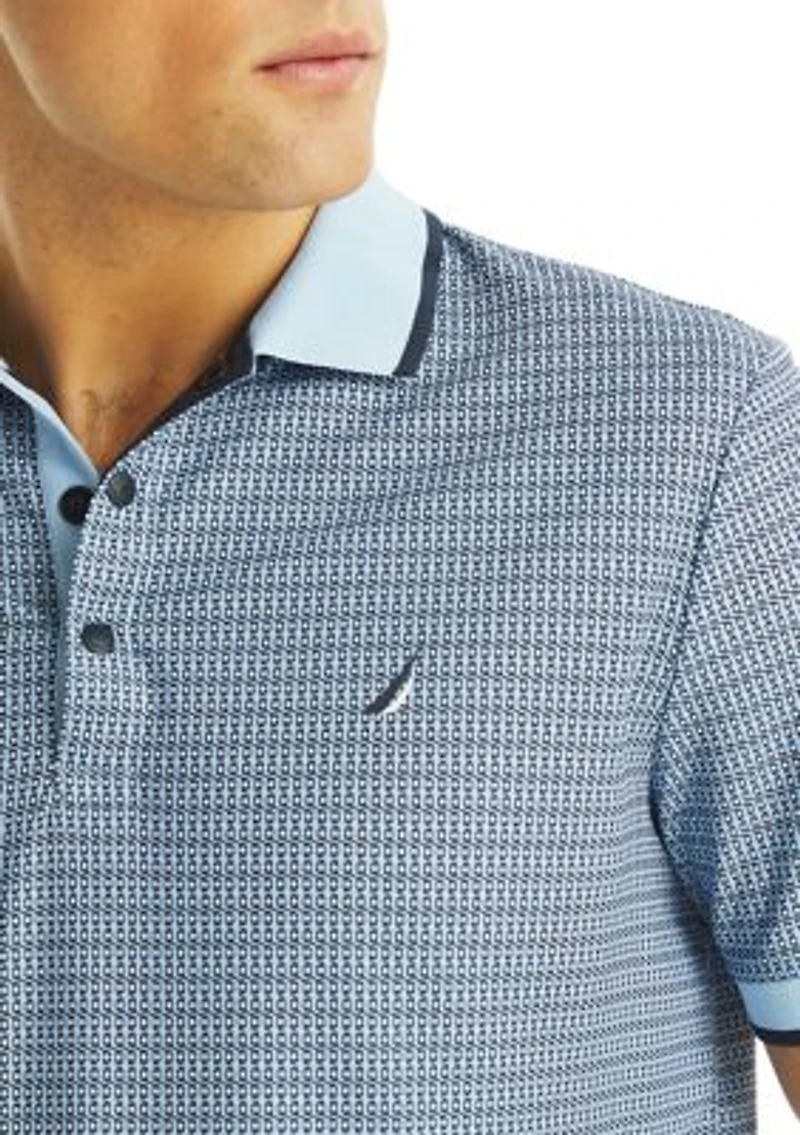 Classic Fit Printed Golf Polo Shirt