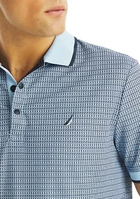 Classic Fit Printed Golf Polo Shirt