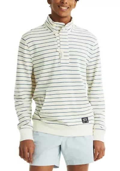 Mock Neck Sweatshirt