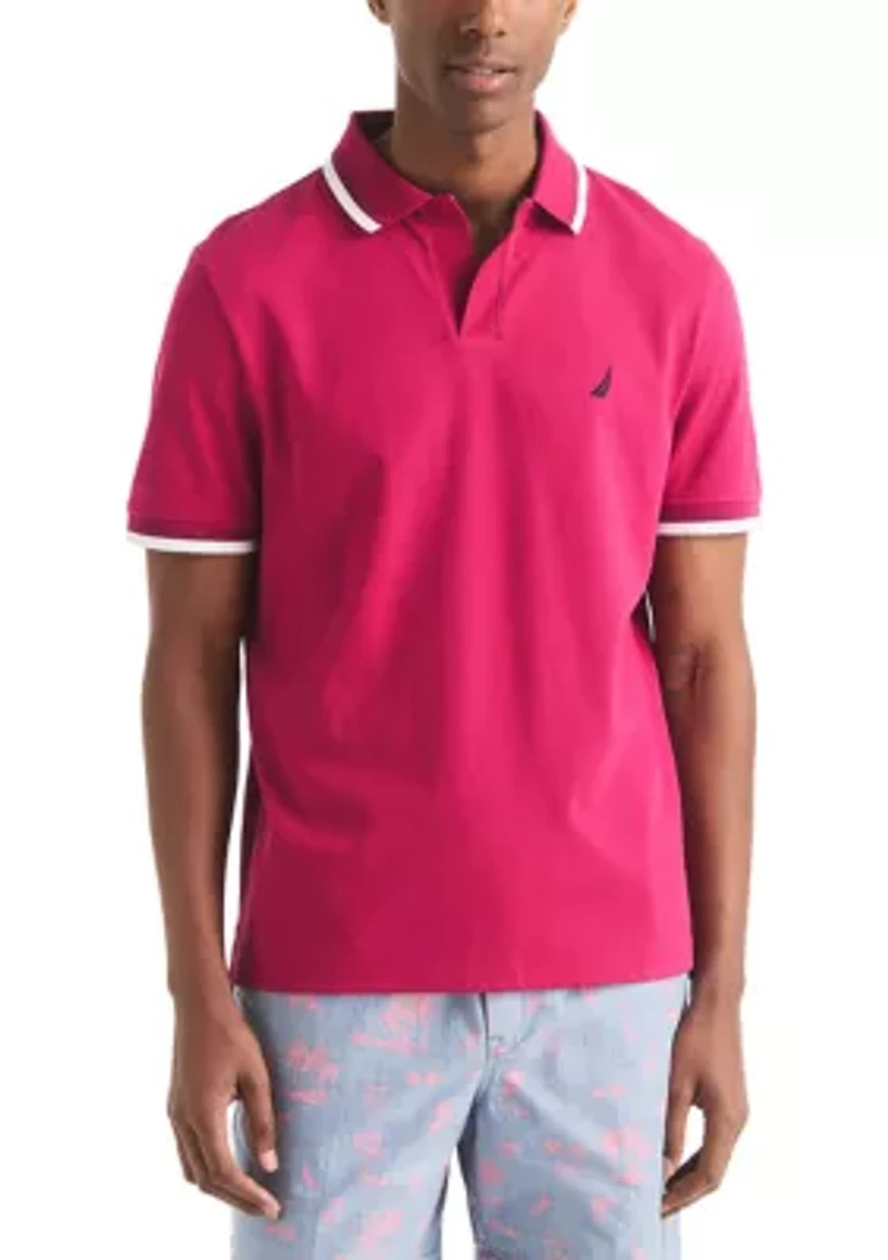 Printed Classic Fit Golf Polo Shirt