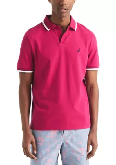 Printed Classic Fit Golf Polo Shirt