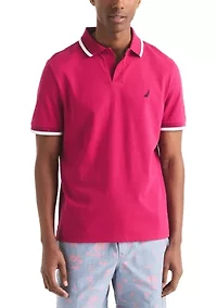 Printed Classic Fit Golf Polo Shirt