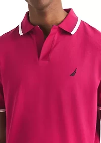 Printed Classic Fit Golf Polo Shirt