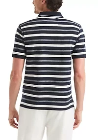 Striped Classic Fit Polo Shirt
