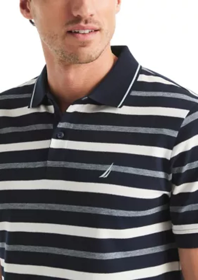 Striped Classic Fit Polo Shirt
