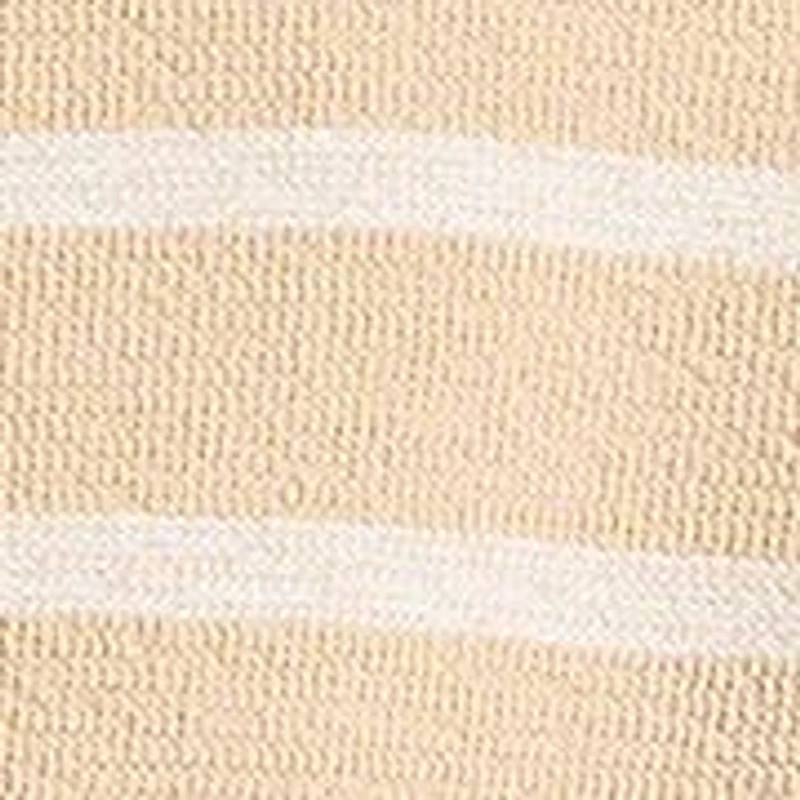 Striped Textured Crew Neck T-Shirt
