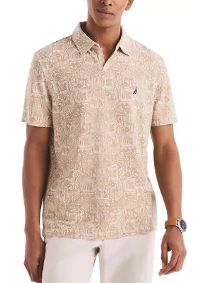 Printed Classic Fit Polo Shirt