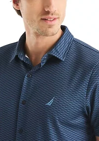 Beach Boys x Nautica Short Sleeve Seersucker Camp Shirt