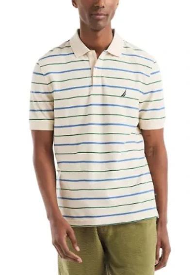 Striped Classic Fit Deck Polo Shirt