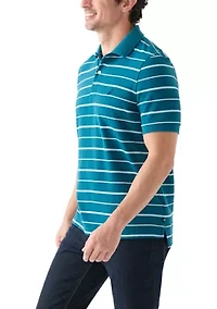 Striped Classic Fit Deck Polo Shirt