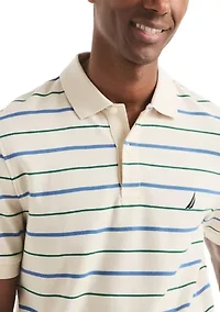 Striped Classic Fit Deck Polo Shirt