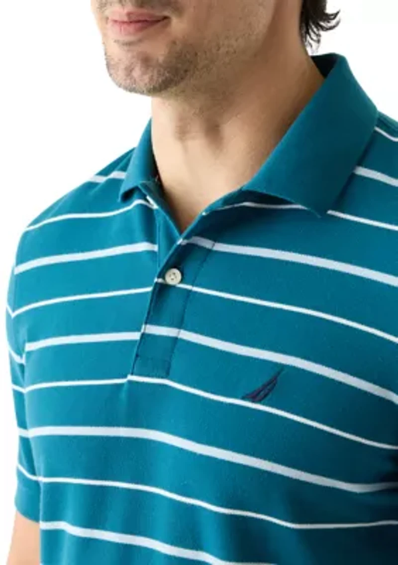 Striped Classic Fit Deck Polo Shirt