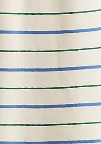 Striped Classic Fit Deck Polo Shirt