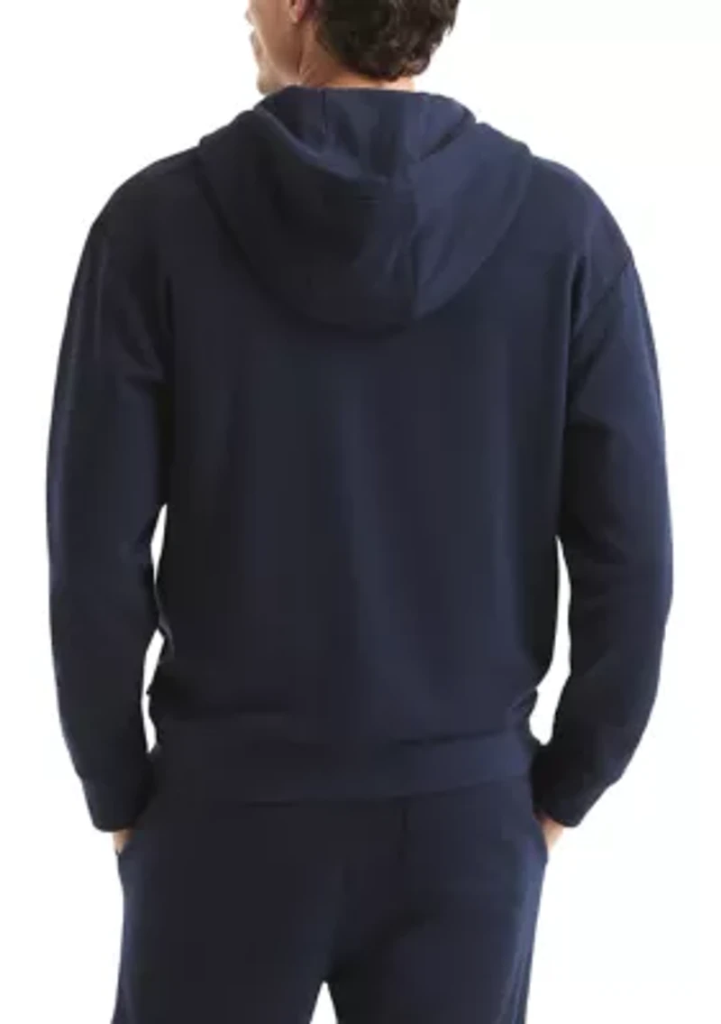 Full Zip Logo Hoodie Fleece Jacket