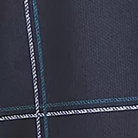 Short Sleeve Windowpane Polo Shirt