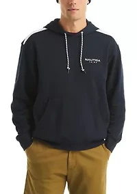 Fleece Knit Pullover Hoodie