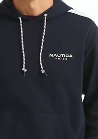 Fleece Knit Pullover Hoodie