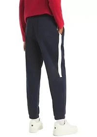Big & Tall Fleece Side Knit Tape Joggers