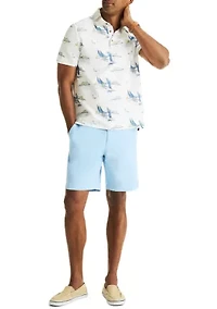 Men's Printed Scenic Club Polo Shirt