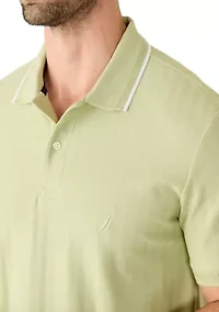 Men's Herringbone Polo Shirt